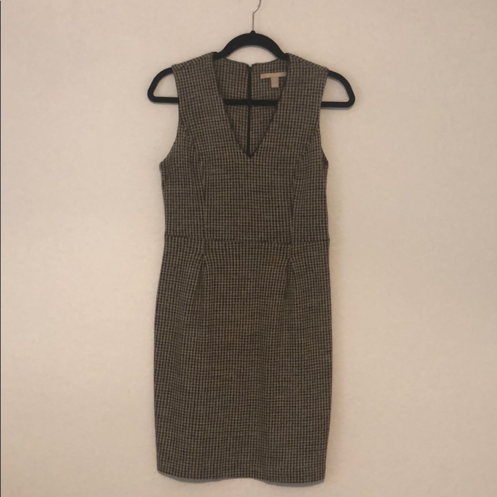 Banana Republic houndstooth dress